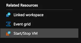 azure automation account start/stop vm